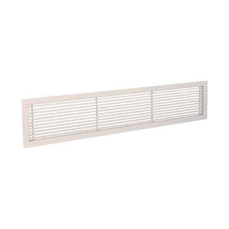 Grilles à barres frontales fixes alu - GRIDLINED WALL 500X100 ANOD - 11050245 ALDES - 11050245