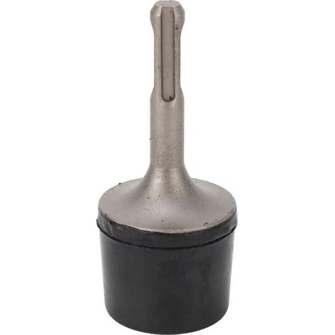 Embout de perceuse à percussion électrique à tige ronde en caoutchouc pour sols carrelés en céramique (1/4)