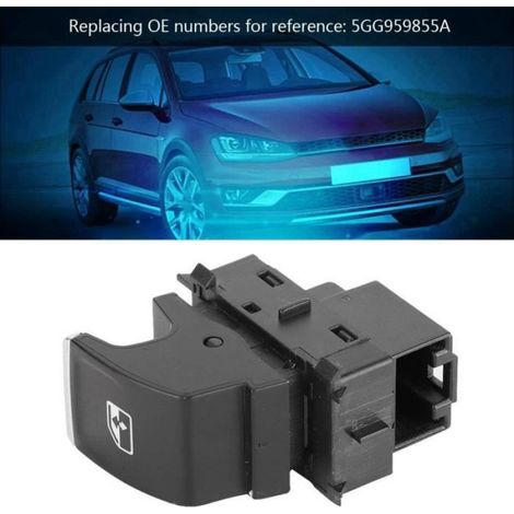 Fydun Interrupteur de lève-vitre électrique Lève-bouton de commande de vitre électrique pour Golf GTI 7 Passat B8 Tiguan Touran (1/4)