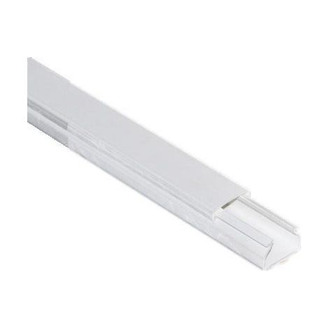 Tira Canaleta 2 mtrs 16x10mm Blanca (1/2)
