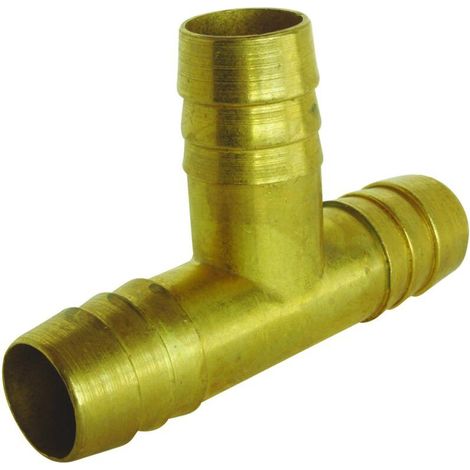 Raccord cannelé Té égal - Pour tuyau d'arrosage Ø19 ou 20mm - Raccord cannelé Té égal - Pour tuyau d'arrosage Ø19 ou 20mm (1/3)