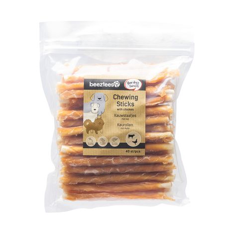 Beeztees Hundesnack Kausticks Huhn 40 Stück