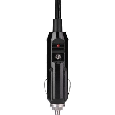 Câble d'alimentation voiture 12V avec prise allume-cigare, 3 mètres, connecteur DC 5.5x2.1mm pour chargeur (1/5)