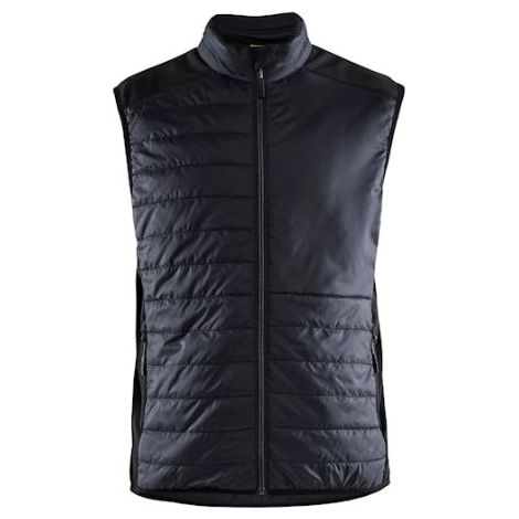 Gilet de travail sans manches matelassé 3863 Noir/Gris foncé S (1/4)