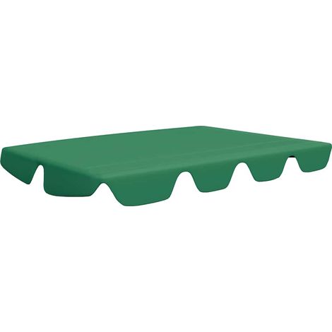 Replacement Canopy for Garden Swing Green 188/168x145/110 cm vidaXL
