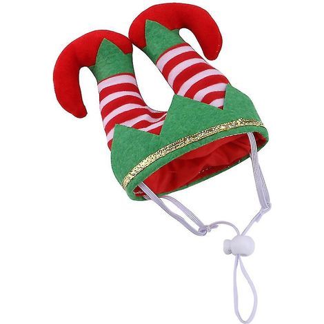 Accessoires pour chiot : déguisement de clown rayé amusant, cadeau idéal pour Halloween. (1/4)