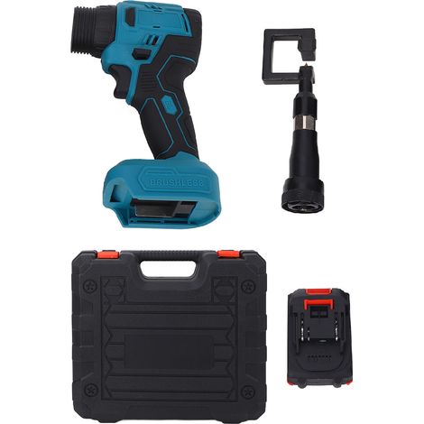 [JAMAIS UTILISÉ]Pince à riveter électrique rechargeable en acier léger au lithium, tête rotative à 360°, course réglable (1/5)
