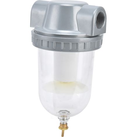 Filtre séparateur eau-huile pour compresseur d'air, coupelle transparente, haute précision de filtration 0,63 MPa, QSL-25, G1 (1/5)