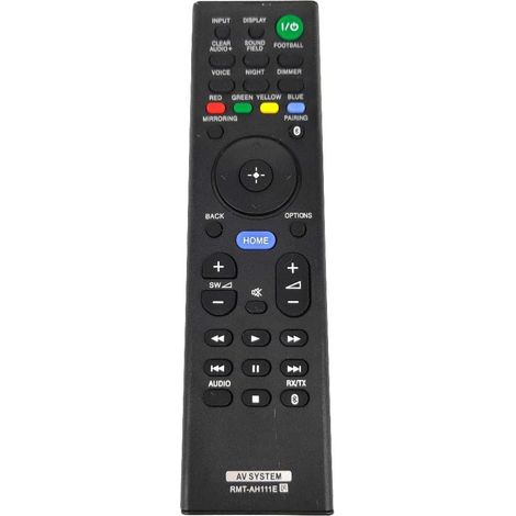 Anwendbare Fernbedienung RMT-AH111E für Sony Soundbar-Heimkinosystem für HT-ST5 HT-XT1 HT-CT290 HT-CT291 HT-NT3 SA-CT390 (1/2)