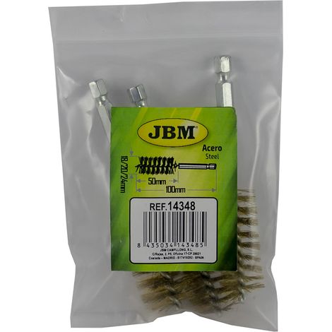 SET MIT 3 MESSINGBÜRSTEN FÜR 53650  JBM14348