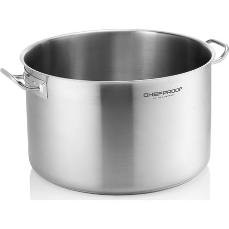Faitout CHEFPROOF Ø 50 cm H 32 cm 62 ltr inox 18/10 - Was Germany (1/2)