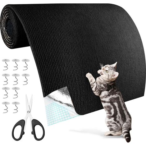 Tapis Griffoir Chat Griffoir Canapé Mural Autocollant Protection (1/5)