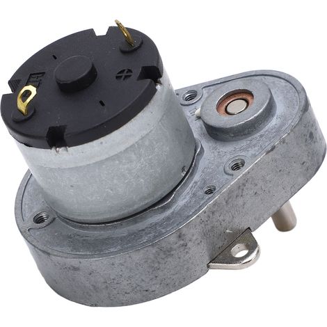 Moteur à engrenages DC 24V 50 tr/min, motoréducteur en acier allié pour robotique, équipement mécanique, réducteur compact haute performance (1/5)