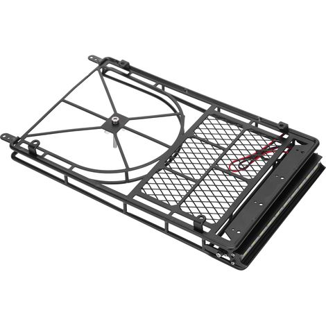 Porte-bagages LED pour crawler RC, compatible HSP et Traxxas, en métal robuste. (1/5)