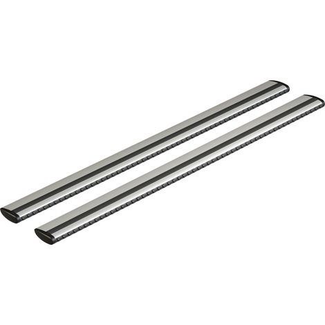 Silenzio, coppia barre portatutto in alluminio - L - 128 cm (1/5)