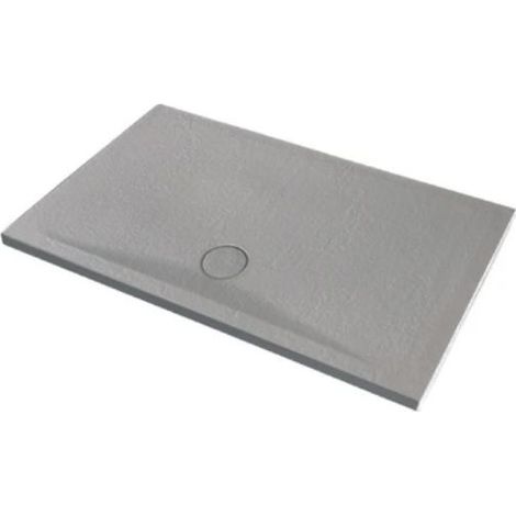 Piatto doccia 80x120 h.4 in ceramica grigio Pietraceramica di (1/3)