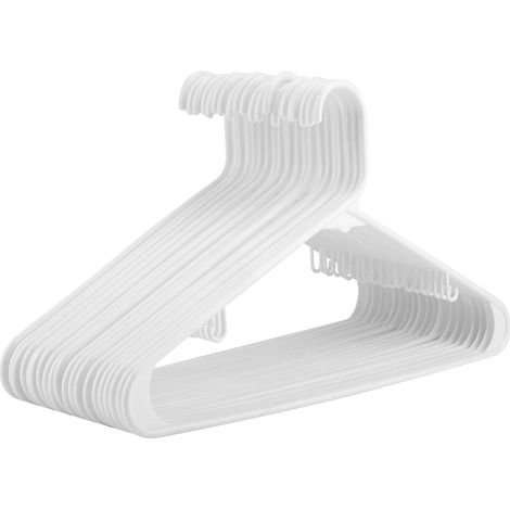 Cintres Pliants Créatifs Lot de 20 Crochets Porte-Manteaux Anti-Vent Antidérapants en Plastique PP Robuste pour Intérieur et Extérieur Gris Beige (1/5)