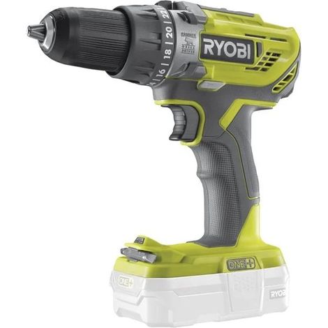 Ryobi R18PD3-0 Schlagschrauber-Bohrschrauber, 18 V, 50 Nm, Akku (nur Gehäuse)