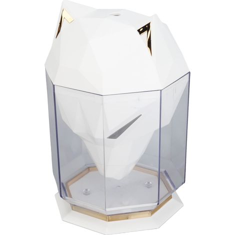 Humidificateur d'air silencieux pour bureau et chambre, grande capacité, design blanc élégant