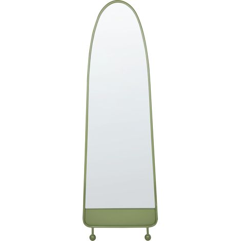 Wandspiegel PARNAY 45 cm 146 cm Metall Olivgrün