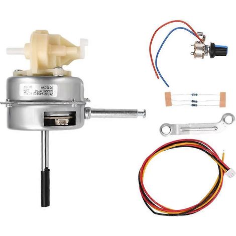 24-W-Bürstenloser-Gleichstrommotor-Bausatz, Drehzahl einstellbar, Hochleistungs-Turbolüfter (DC 9–28 V), DIY-Lüfterbausatz (1/5)