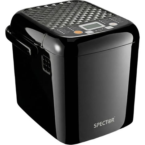 Spector 19 in 1 Bread Maker 1.2LB Bread Machine Low Noise 500W Timer Non Stick (1/5)