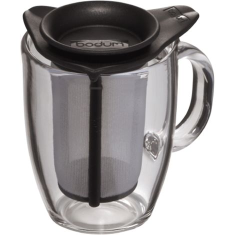 Set Mug Verre Bodum Yo-yo Mug Verre Avec Filtre à Thé Intégré - Bodum