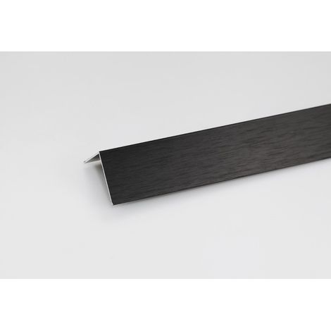 Profilo angolare da 1 metro l nero spazz. 30x15x1 - arcansas (1/2)