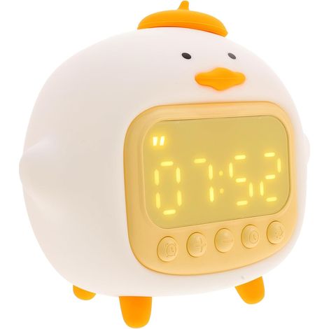 HEMOTON Réveil Veilleuse LED pour Garçon et Filles en Silicone (1/5)