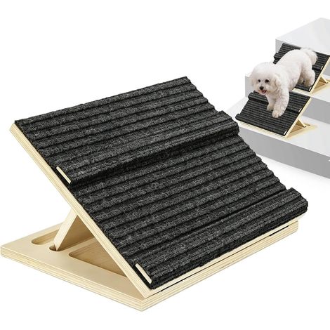 Rampes d'escalier en bois réglables antidérapantes pour chiot (1/5)