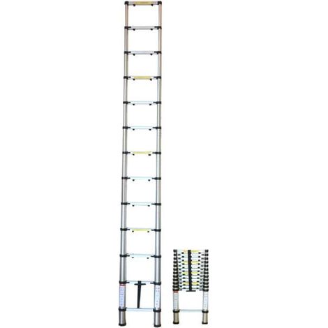 Scala jbm telescopic ladder 12 gradini 3,8 m