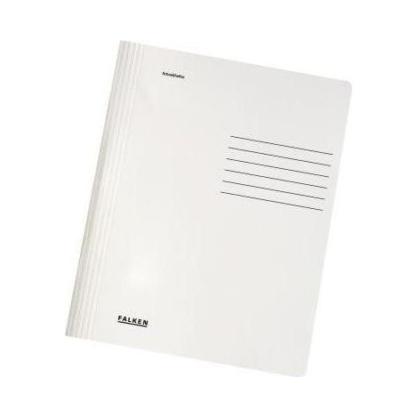 FALKEN Schnellhefter Falken DIN A4 240g/m² Manilakarton recycelt weiß (1/4)
