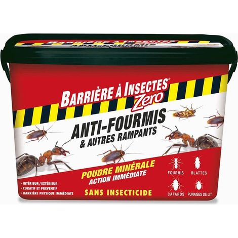 Barrière à Insectes Zero Anti-fourmis et Autres Rampants 2 KG (1/2)