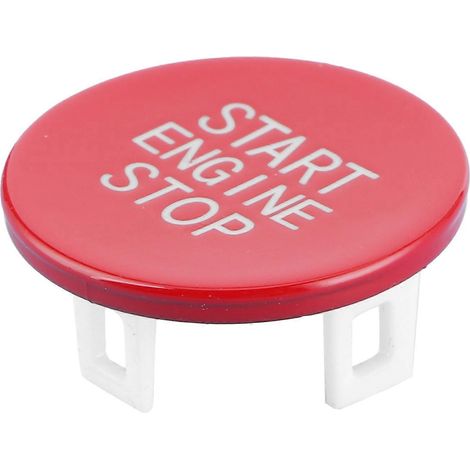 Bouton rouge de démarrage/arrêt du moteur, pièce de rechange compatible avec les modèles BMW Série 3 G20, G05, X5, G06, X6, G07 et X7. (1/5)