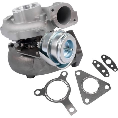 Turbocompresor, compatible con motores de 2.5L, compatible con NP300 D40, número de modelo 751243-9002S, construcción de aleación de alta resistencia, optimizado para el rendimiento. (1/5)