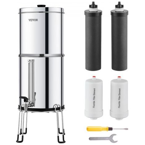 Système de Filtration d'Eau par Gravité 7 - 5 L Filtre à Eau par (1/5)