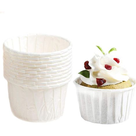 50 moldes para muffins, papel de aluminio, moldes para pasteles, bandejas para hornear resistentes al aceite para cumpleaños, bodas, Navidad (1/3)