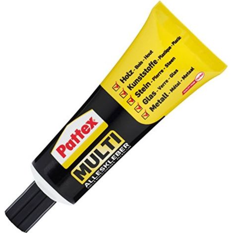 Pattex Multi Alleskleber 50 g Tube, transparent Universalkleber (1/10)