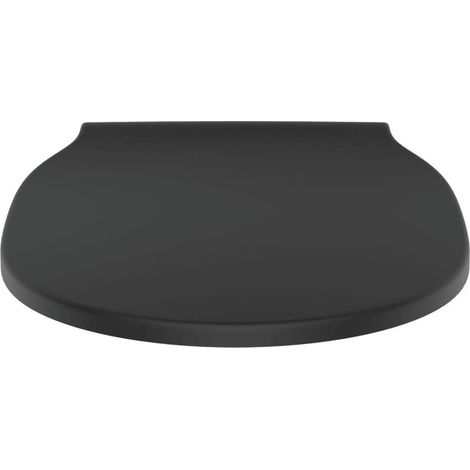 IDEAL STANDARD E0368V3 CONNECT AIR Tapa WC Amortiguada Envolvente Color Negro - ref: E0368V3 (1/4)