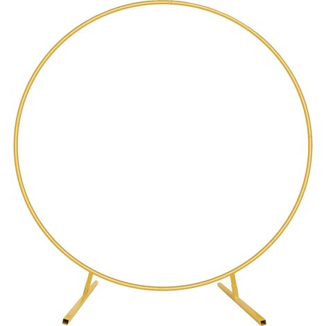 Arche de Ballons, Construction Métallique Robuste, Polyvalente pour Événements, Or (1/2)