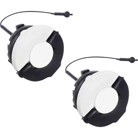 2 Pièces Bouchons de Réservoir de Carburant pour Tronçonneuses STIHL, Modèles MS250 MS381 MS880, Remplacement Direct pour 0000 350 0525 & 0000 350 0533, Couvercles de Réservoir d'Essence Durable (1/5)
