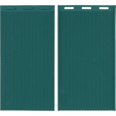 Sheet of honeycomb of bee 2 pieces, DIY, press to wax of bee, molded lightweight, sheet of base of beehive for farm of bee, home, machined (1/5)