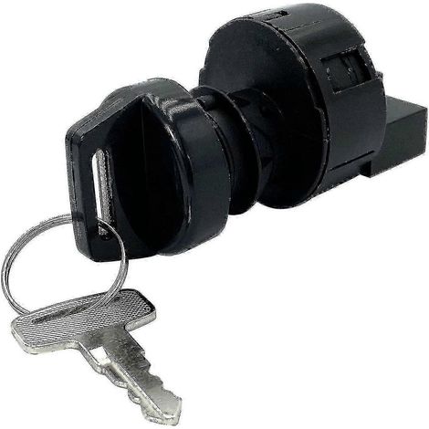 Interrupteur d'allumage avec clé de remplacement pour Polaris Ranger 400, 425, 500, 570, 700, 800, 900, 1000 et Sportsman 300, 325, 450, 550 et RZR (1/5)