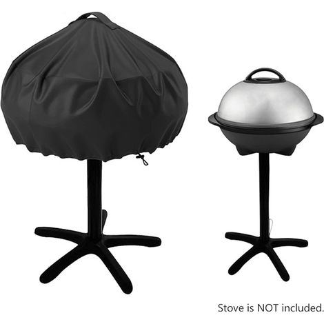 Housse de barbecue étanche, réchaud de Camping Portable pliable, Anti-poussière avec cordon de serrage, parfait pour une utilisation intérieure ou extérieure (1/5)
