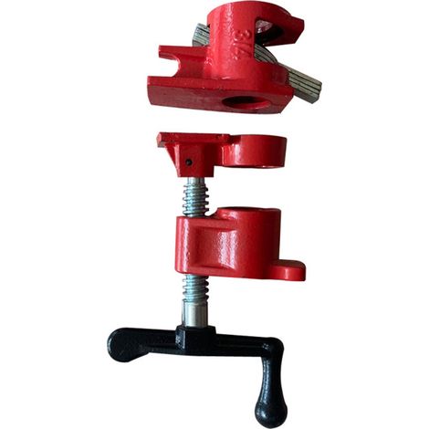 Collier de serrage pour tuyaux, 3/4 pouces, fixation de collage du bois, Kit d'outils en acier malléable pour le travail du bois