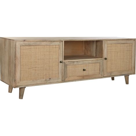 TV-Möbel DKD Home Decor natürlich Rattan Mango-Holz (180 x 40 x 60 cm) (1/5)