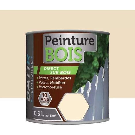 Peinture Bois BÂTIR Ficelle 0,5 L (1/2)