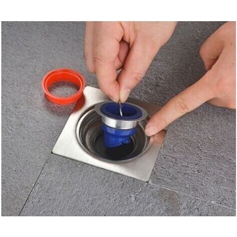 Dispositif anti-refoulement pour receveur de douche – Drainage rapide 35-37 mm – Nettoyage rotatif autonettoyant – Installation facile (1/3)