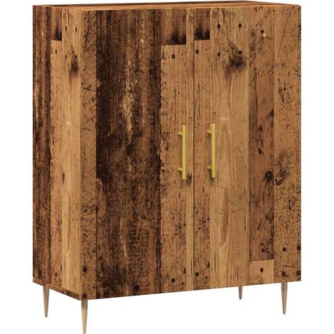 Maison Exclusive - Aparador de madera de ingeniería envejecida 69