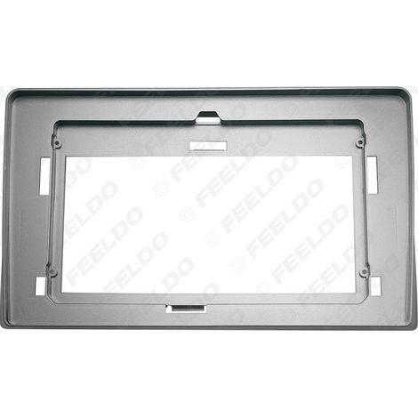 Compatible avec Toyota Hiace 2005-2018 : cadre de navigation Android grand écran 10,1 pouces, cadre de panneau audio de modification.